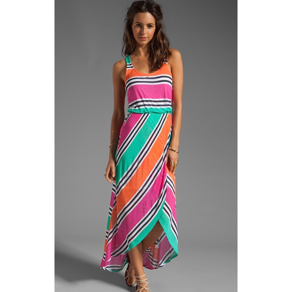 Splendid Cotton Cabana Stripe Maxi